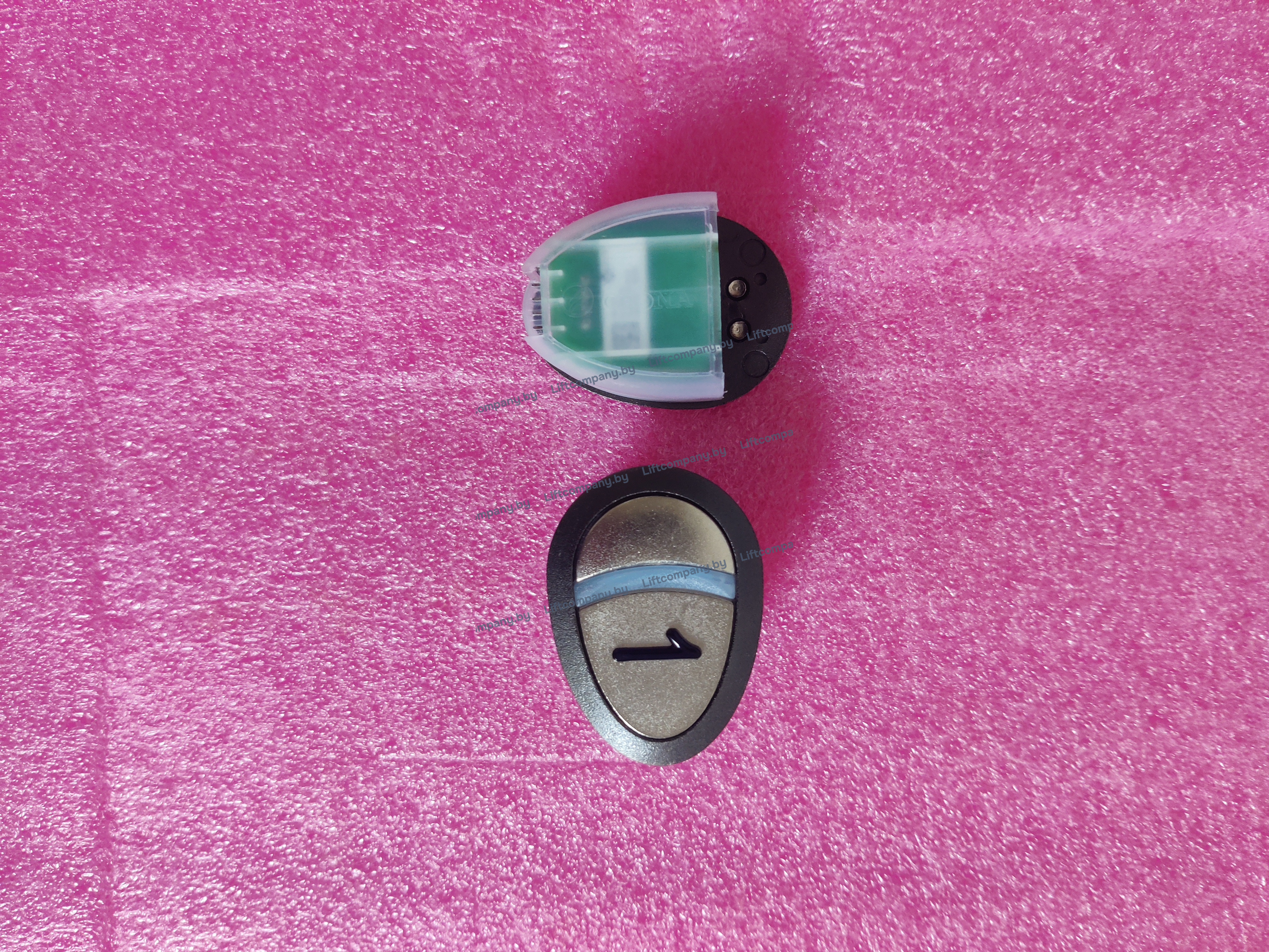 Кнопка приказа "1" COMPACT ORONA ARCA II (красная подсветка)