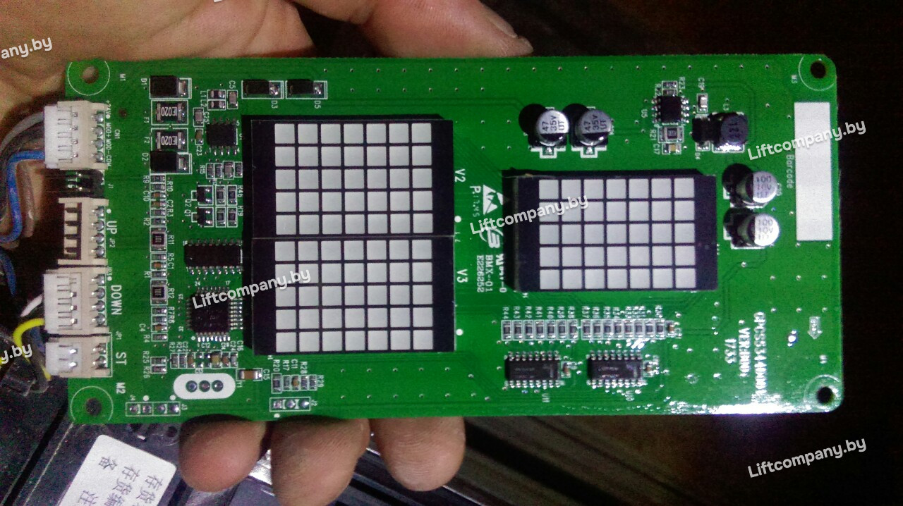Плата индикации лифта BLT GPCS5344D001