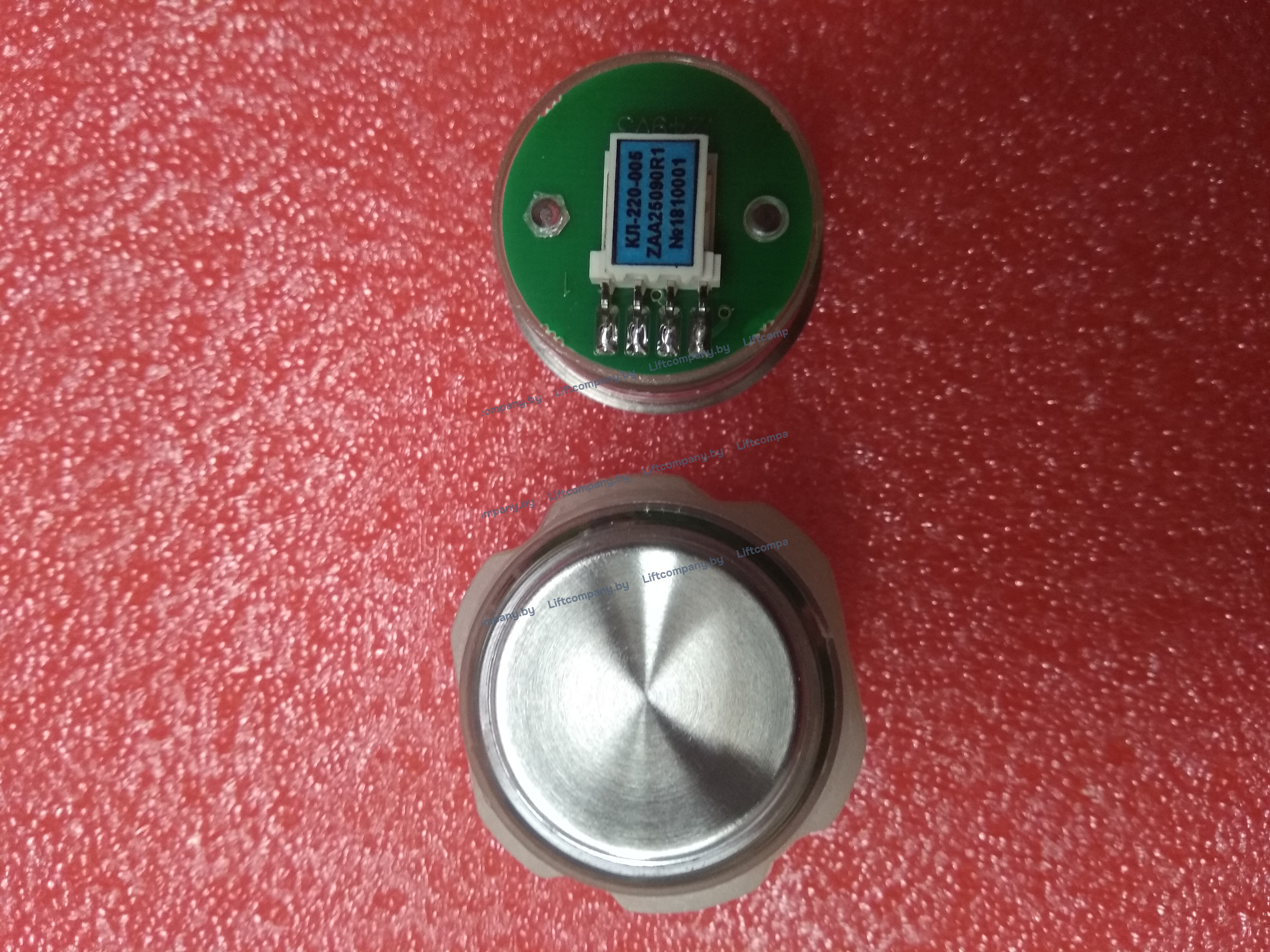 Кнопочный модуль сине/красная индикация КЛ-220-005 ZAA25090R1