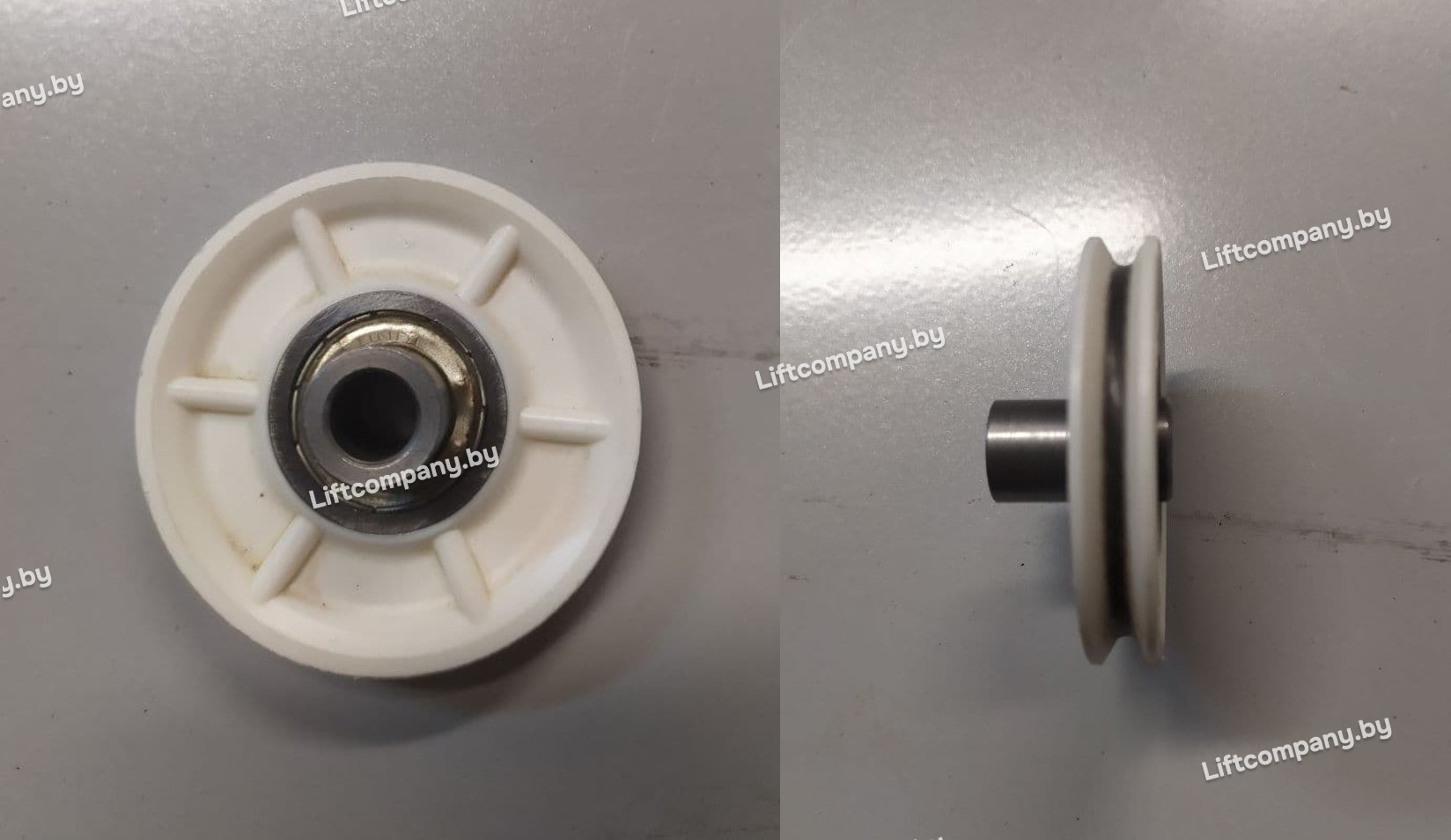 Ролик тросика d=54 d=8 со втулкой FAA198AB1 Otis