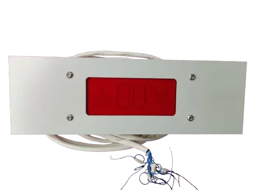 Установка табло индикации ТИ-2-3-О 0411.00.00.300Б-08